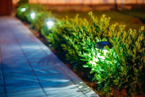 garden lighting electrician in gloucestershire